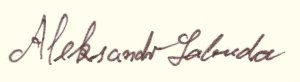 autograf A. Labudy